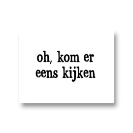 5 stickers - oh, kom er eens kijken 2