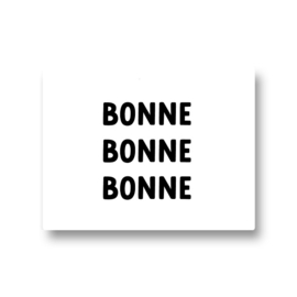 5 stickers - bonne bonne bonne