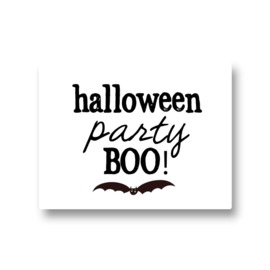5 stickers - halloween party