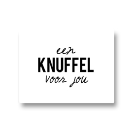 5 stickers - een knuffel voor jou