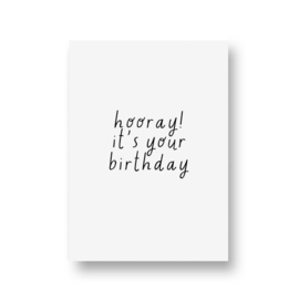 zwartwitjes -  hooray! it's your birthday