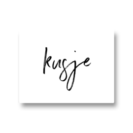 5 stickers - kusje