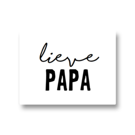 5 stickers - lieve papa