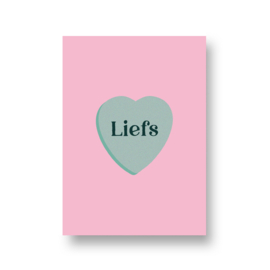 kaart met liefde - liefs