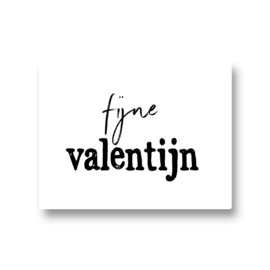 5 stickers - fijne valentijn