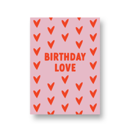 LoLLies kaart - birthday love