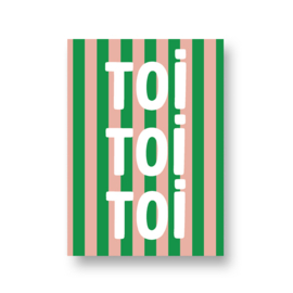 LoLLies kaart - toi toi toi