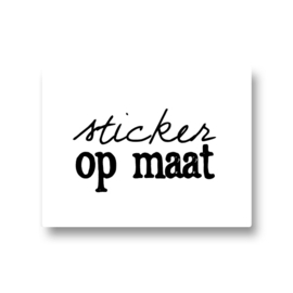 5 naamstickers - een lekker ijsje