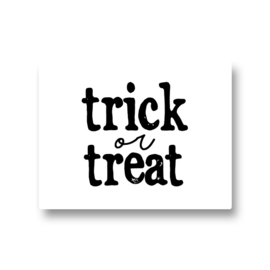5 stickers - trick or treat