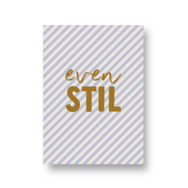 LoLLies kaart - even stil