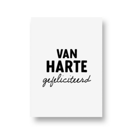 zwartwitjes - van harte gefeliciteerd