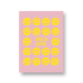 LoLLies kaart - hello cutie