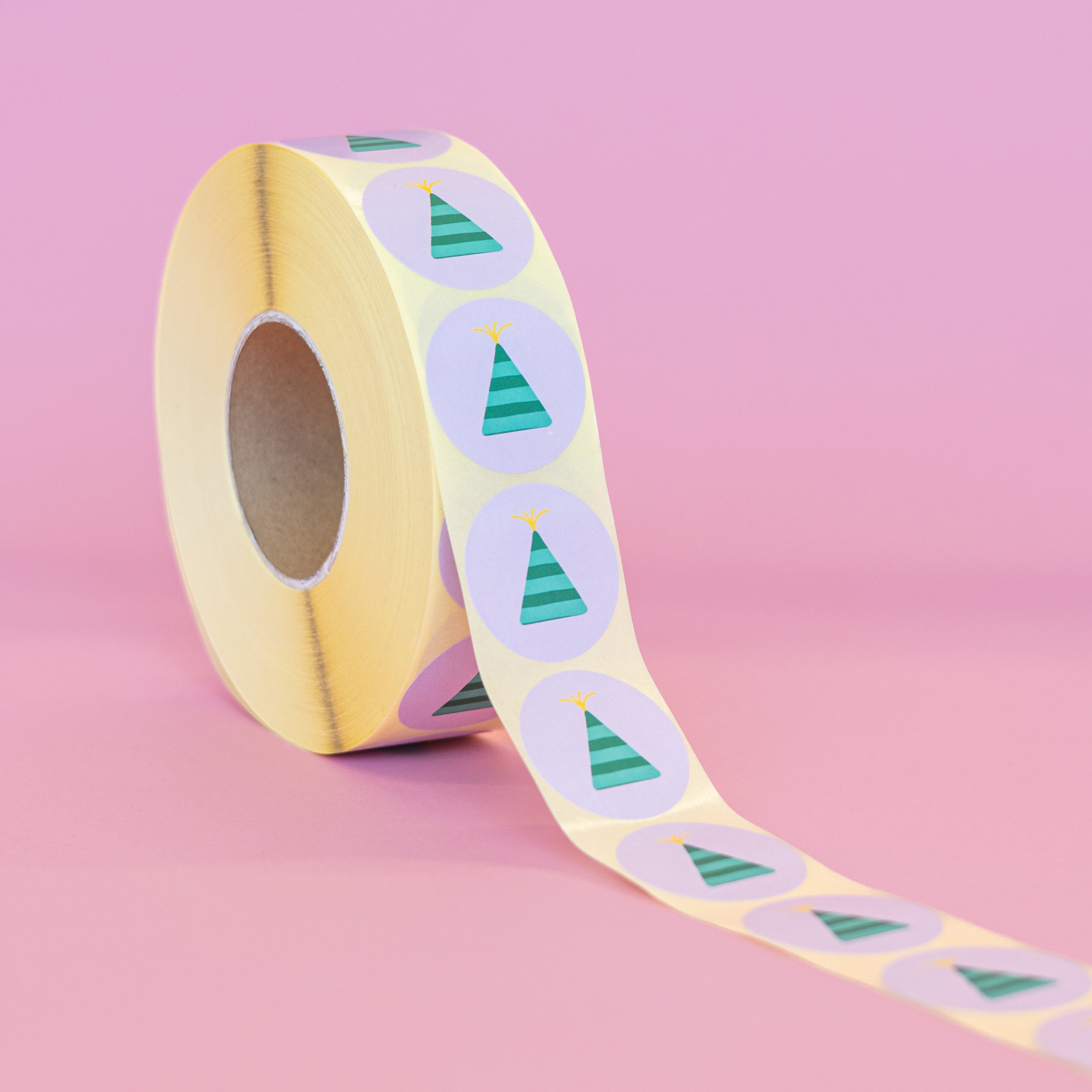 5 feestmuts stickers