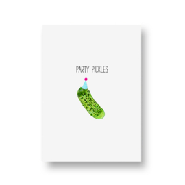 kaart van Opa Muis -  party pickles
