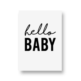 zwartwitjes - hello baby