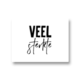 5 stickers - veel sterkte