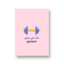 kaart met liefde - you've got the power