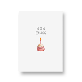 kaart van Opa Muis -  er is er een jarig