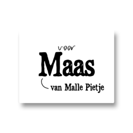 5 naamstickers - van Malle Pietje