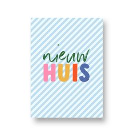 LoLLies kaart - nieuw huis