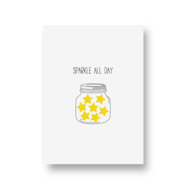 kaart van Opa Muis - sparkle all day