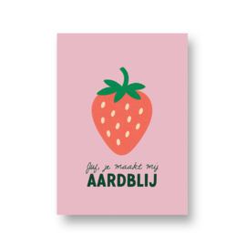 kaart - juf je maakt mij aardblij