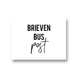 5 stickers - brievenbuspost