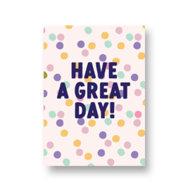 LoLLies kaart - have a great day!