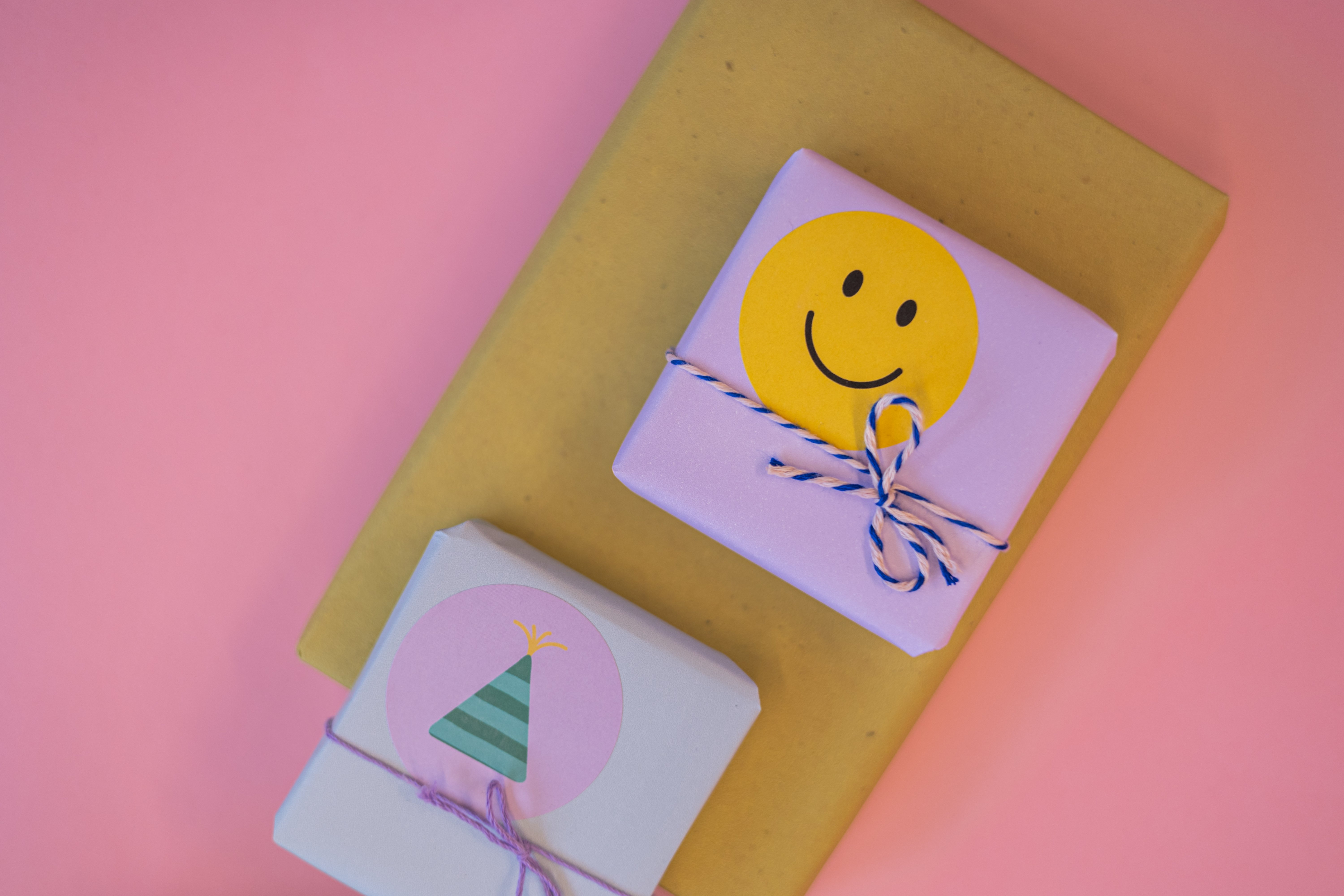 5 feestmuts stickers