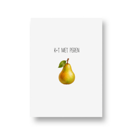 kaart van Opa Muis - k*t met peren