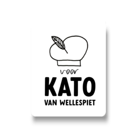 5 naamstickers - pietenmuts van Wellespiet
