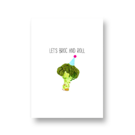 kaart van Opa Muis - let's broc and roll