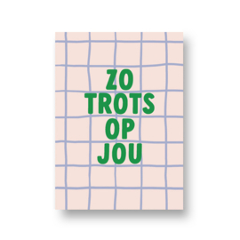 LoLLies kaart - zo trots op jou