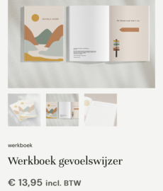 Gevoelswijzer carddeck en werkboek JOSTA