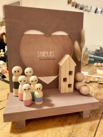 Maak je eigen gezin met PEG DOLLS