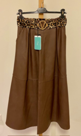 Fake leather rok BRUIN