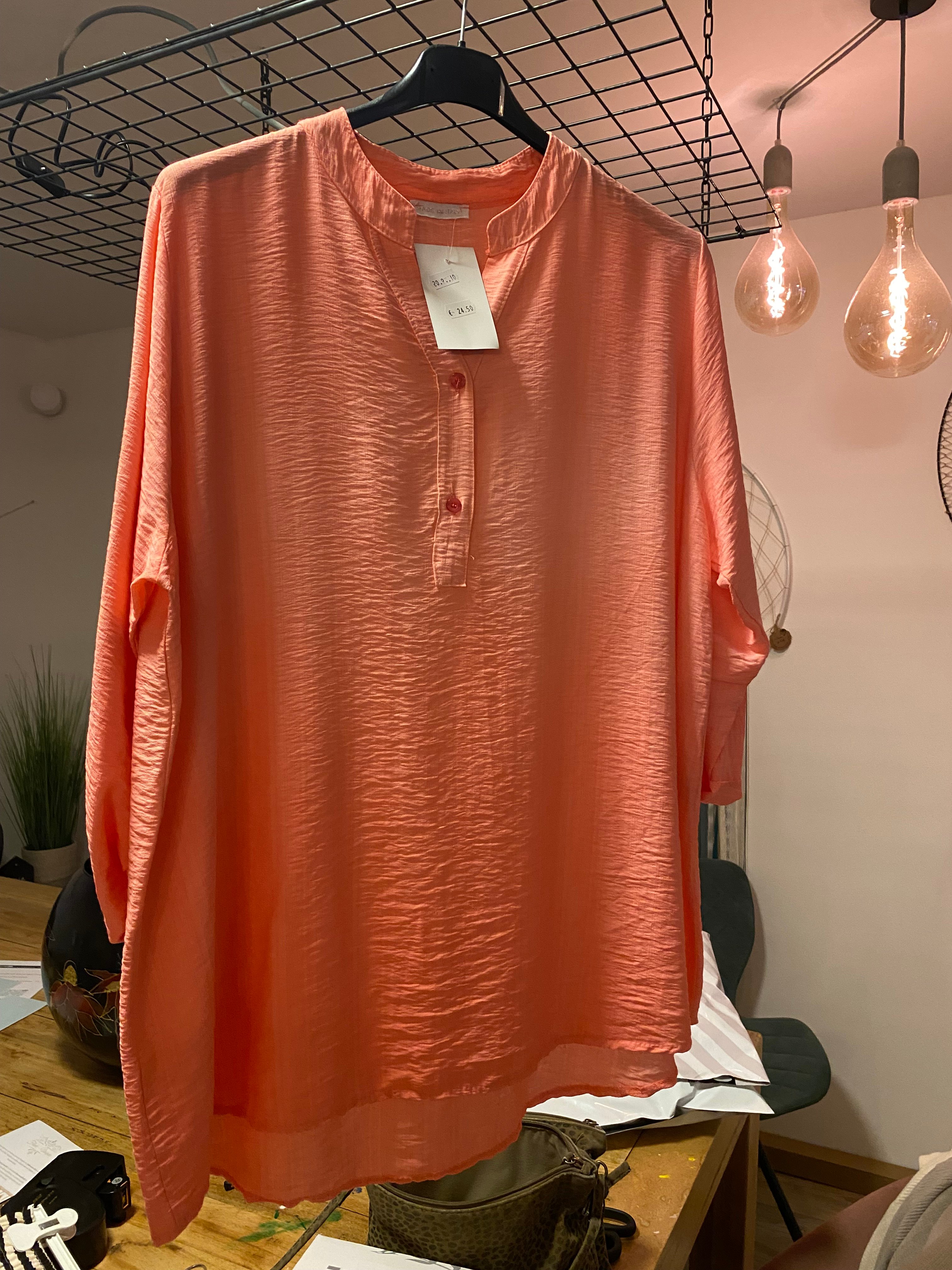 Blouse koraal roze
