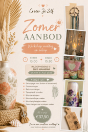 Workshop op inloop Maandag