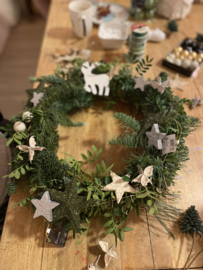 Kerst krans 🎅🏻 vers groen en deco!!