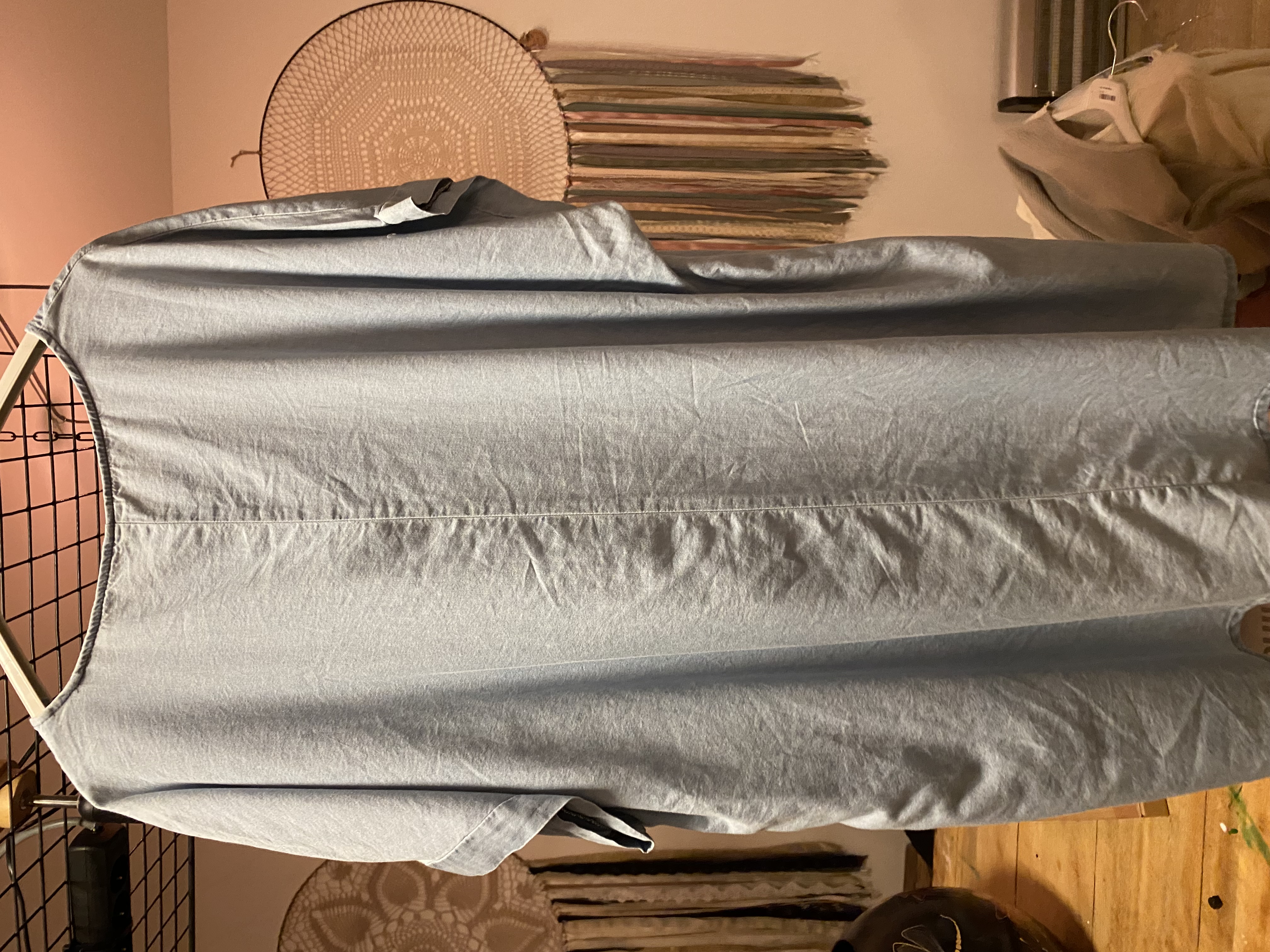 Oversized shirt tencel jeans palmboom