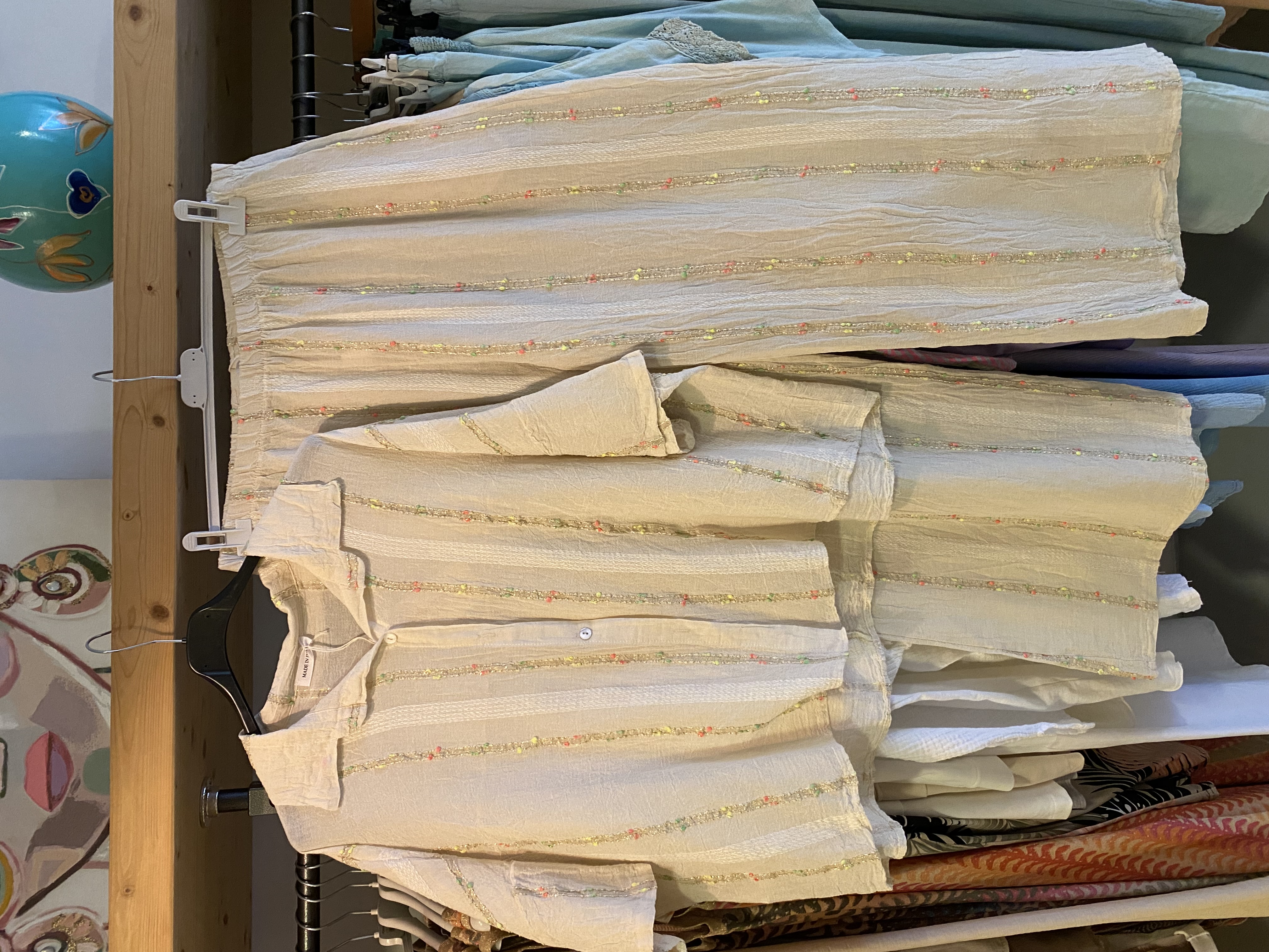Prachtige set licht beige