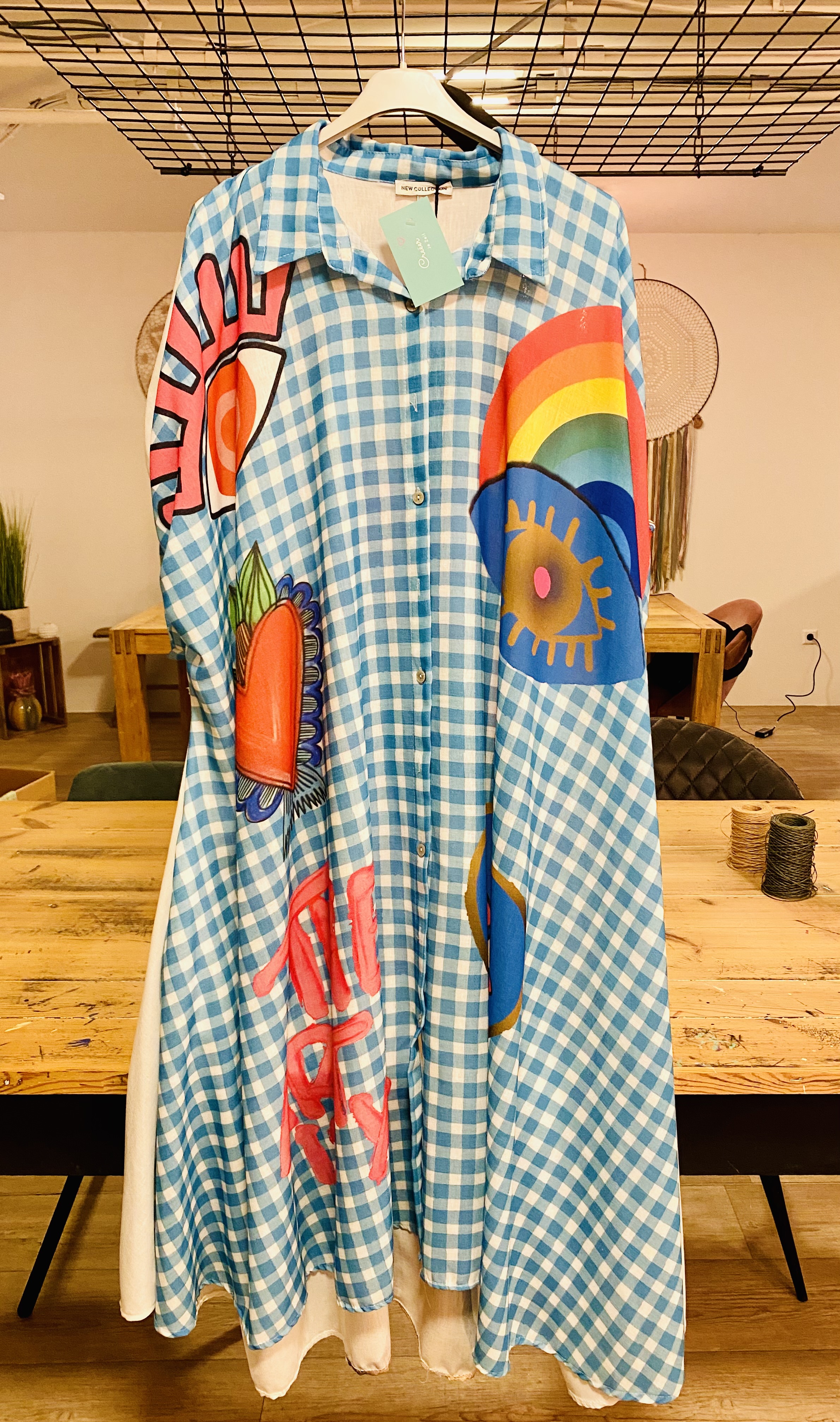 FRIDA jurk oversized