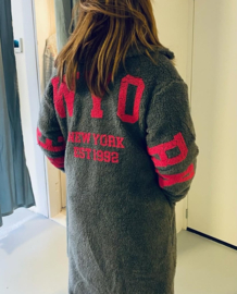 TEDDY jas New York Grijs