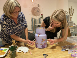 Decoupage workshop