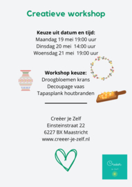 ❤️ moederdag workshop