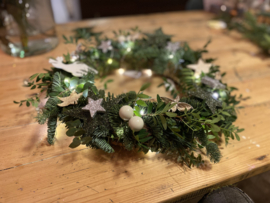 Kerst krans 🎅🏻 vers groen en deco!!