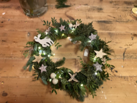 Kerst krans 🎅🏻 vers groen en deco!!