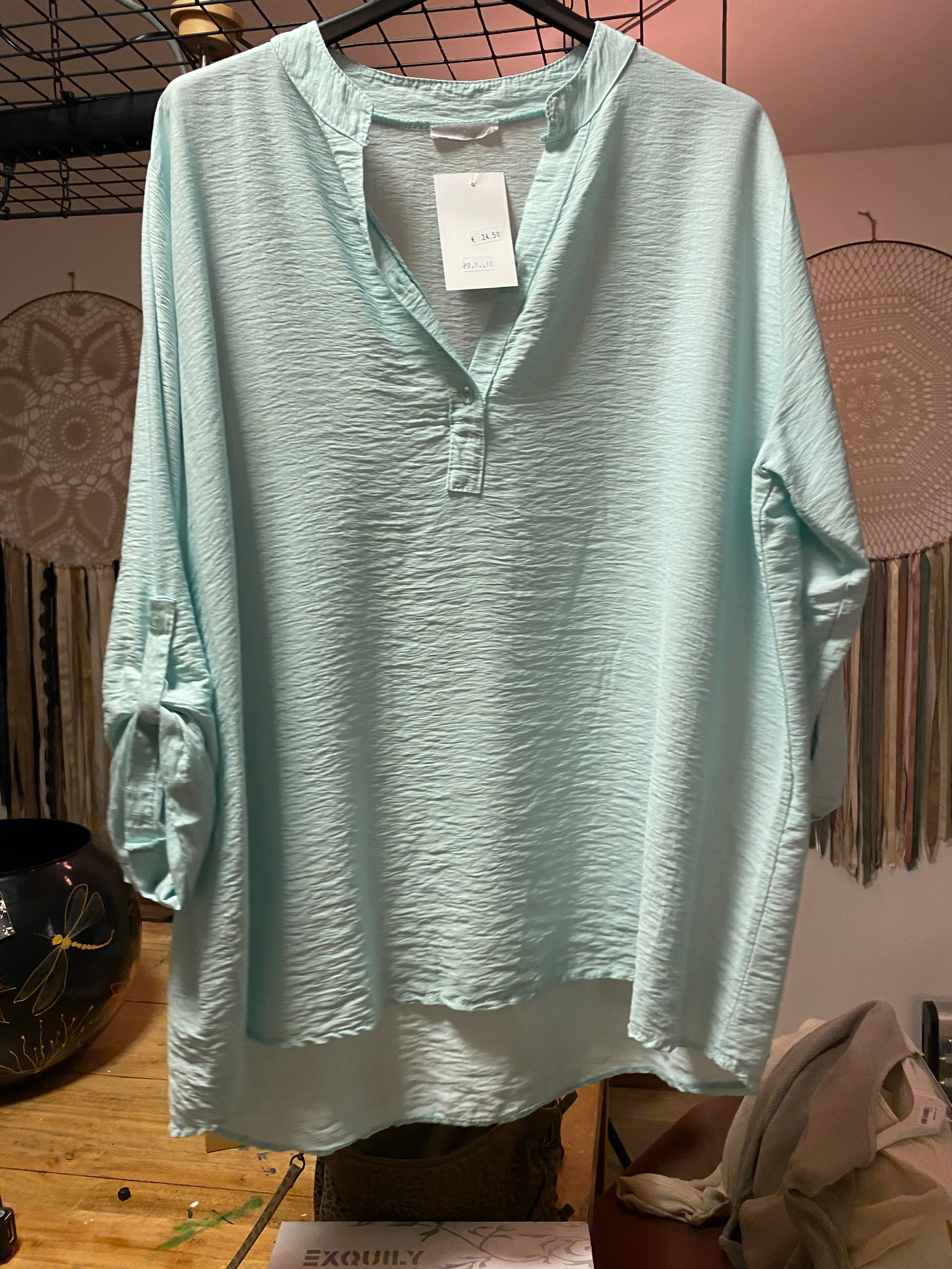 Blouse mint