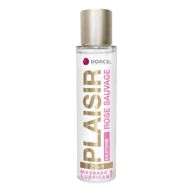 DORCEL - PLAISIR ROSE SAUVAGE - 2-IN-1 MASSAGEOLIE & SILICONEN GLIJMIDDEL - 100 ML
