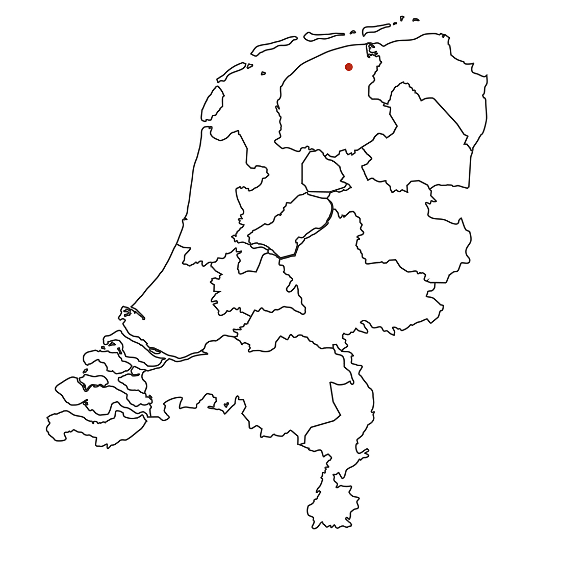 Locatie Wijngaard De Frysling